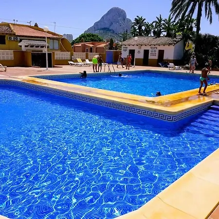 Bungalow In Calpe - Swimming Pool And Tennis Court Exterior photo